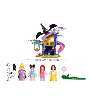 Klotsikomplekt Puumaja 435 osa