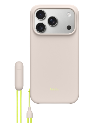 Beats iPhone 17 Pro Kickstand Case with MagSafe and Camera Control - Lime Stone