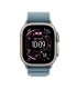 Apple Watch Ultra 3 GPS + Cellular 49mm Natural Titanium Case with Light Blue Alpine Loop - Medium