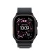 Apple Watch Ultra 3 GPS + Cellular 49mm Black Titanium Case with Black Alpine Loop - Medium