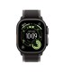 Apple Watch Ultra 3 GPS + Cellular 49mm Black Titanium Case with Black/Charcoal Trail Loop - M/L