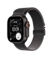Apple Watch Ultra 3, 49 mm, Titanium Milanese Loop, must titaan / must (M)