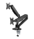 Goobay Desk Mount Double Monitor Mount with Gas Spring