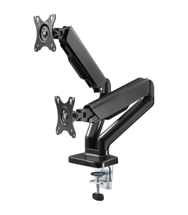 Goobay Desk Mount Double Monitor Mount with Gas Spring