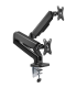 Goobay Desk Mount Double Monitor Mount with Gas Spring