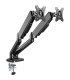 Goobay Desk Mount Double Monitor Mount with Gas Spring