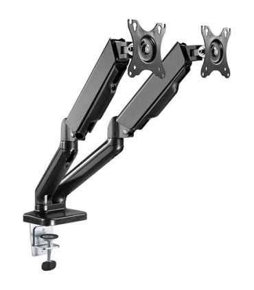 Goobay Desk Mount Double Monitor Mount with Gas Spring