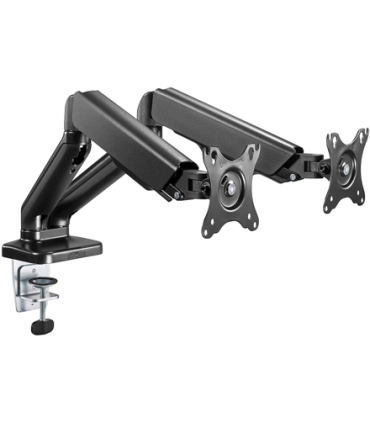 Goobay Desk Mount Double Monitor Mount with Gas Spring