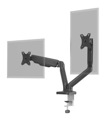 Goobay Desk Mount Double Monitor Mount with Gas Spring