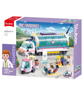 Klotsikomplekt Arstibuss 477 osa