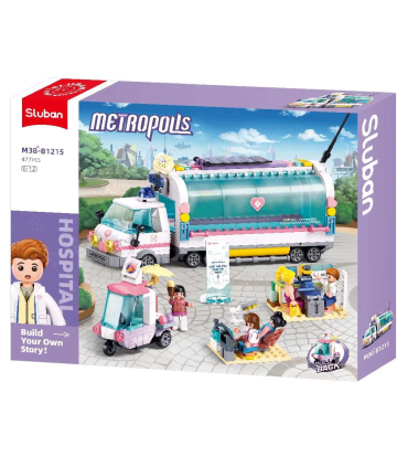 Klotsikomplekt Arstibuss 477 osa