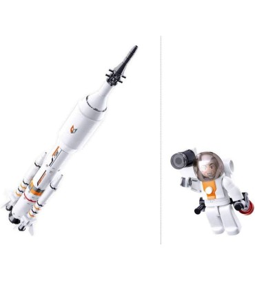 Klotsikomplekt Kosmoserakett 167 osa