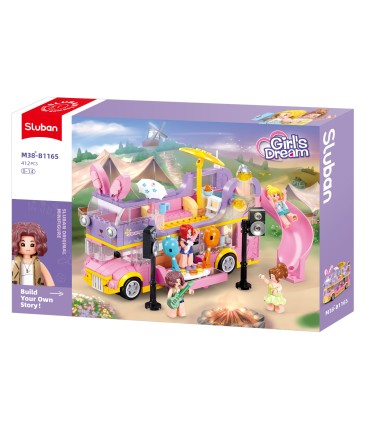 Klotsikomplekt Discobuss 412 osa