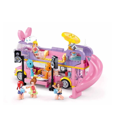 Klotsikomplekt Discobuss 412 osa