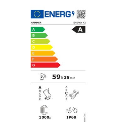 Hammer Energy X2 128GB, oranž