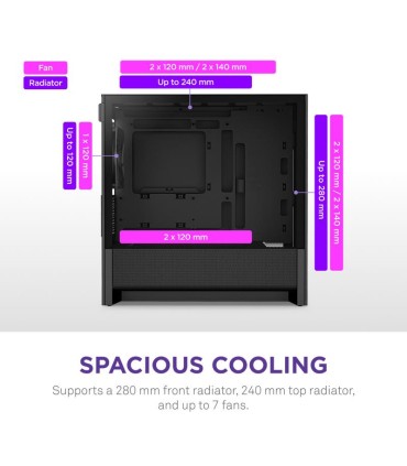 NZXT Midi Tower PC CC-H31FB-01 must