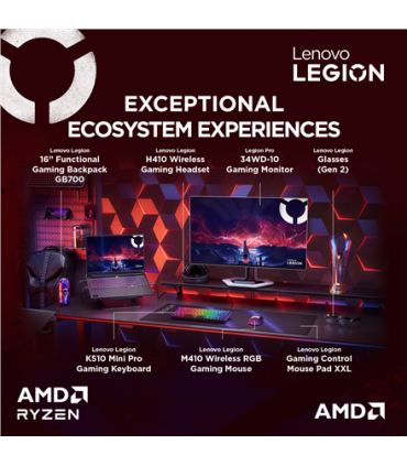 Lenovo Legion Pro 7 16AFR10H 16" Ryzen 9, 32GB, 1TB SSD