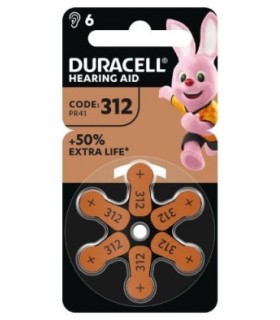 Duracell kuuldeaparaadile 312 6tk.