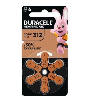 Duracell kuuldeaparaadile 312 6tk.