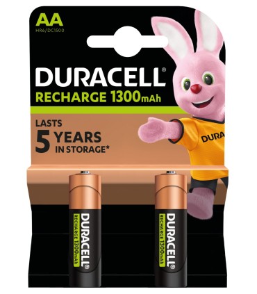 Duracell akupatarei NiMH HR6 AA 1300mAh 2tk