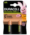 Duracell akupatarei NiMH HR6 AA 1300mAh 2tk