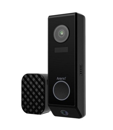 Arenti P10 Uksekell, kahekordne objektiiv, 3 MP, patareitoide