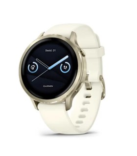 Garmin Venu 4 nutikell, 41 mm, Moon Gold koos luukarva silikoonrihmaga
