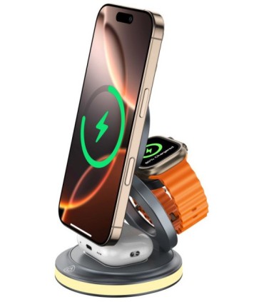 Quik QW-700 rotating 3-in-1 juhtmevaba laadimiskeskus