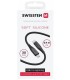 Swissten kaabel silikoon USB-C to Lightning 0,4m 30W, must