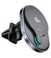 Quik QM-900 kompaktne autohoidik magnetiga Qi2 ventilatsiooniavasse