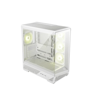 MSI ATX/micro ATX/Mini-ITX White/Transparent Midi Tower MAG PANO 130R PZ MAGPANO130RPZWHITE