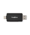 Nedis universaalne kaardilugeja USB-C/USB-A
