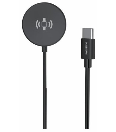Swissten magnetiga juhtmevaba laadija Samsung Galaxy Watch USB-C 1,2m