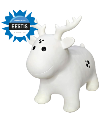 Gerardou0027s Toys Jumpy hüppeloom Põder pakendis, valge