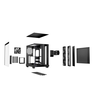 Be Quiet ATX/micro ATX/Mini-ITX Black Midi Tower PC BGW83