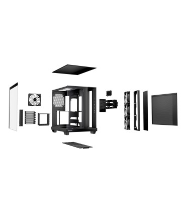 Be Quiet ATX/micro ATX/Mini-ITX Black Midi Tower PC BGW85