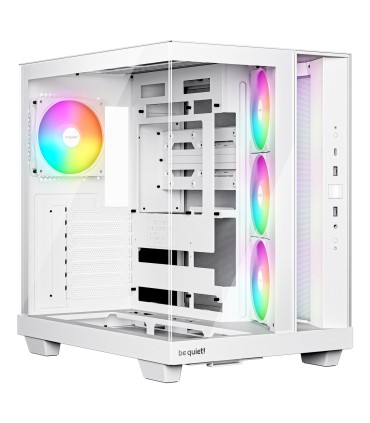 Be Quiet ATX/micro ATX/Mini-ITX White Midi Tower PC BGW86