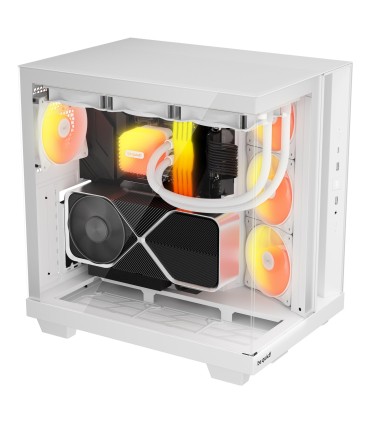 Be Quiet ATX/micro ATX/Mini-ITX White Midi Tower PC BGW86