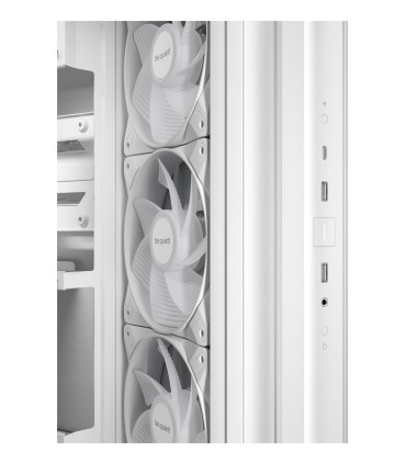 Be Quiet ATX/micro ATX/Mini-ITX White Midi Tower PC BGW86