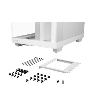 Be Quiet ATX/micro ATX/Mini-ITX White Midi Tower PC BGW86