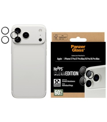 Panzerglass Hoops iPhone 17 Pro/17 Pro Max/16 Pro/ 16 Pro Max tagakaamera kaitseklaas