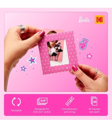 Kodak x Barbie piltide riputustarvikud Frame Squares/Clips/String