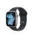 Apple Watch Series 11 GPS + Cellular 42mm Space Grey Aluminium Case with Black Sport Band - S/M