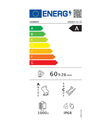 Hammer Energy X2 256GB, must
