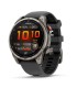Garmin fēnix 8 Pro AMOLED Sapphire GPS nutikell, 47 mm, titaan koos grafiithalli/musta silikoonrihmaga