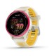 Forerunner 570 - 42mm Raspberry Aluminium with Bone/Mango Band