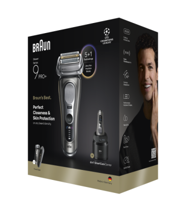 Braun 9675cc Clean&Charge Series 9 Pro+ & Power Case
