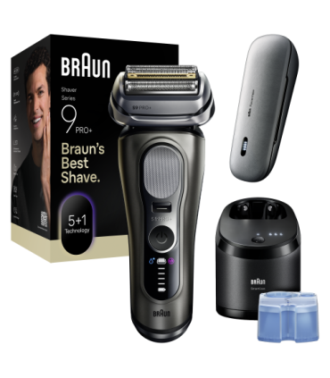 Braun 9675cc Clean&Charge Series 9 Pro+ & Power Case