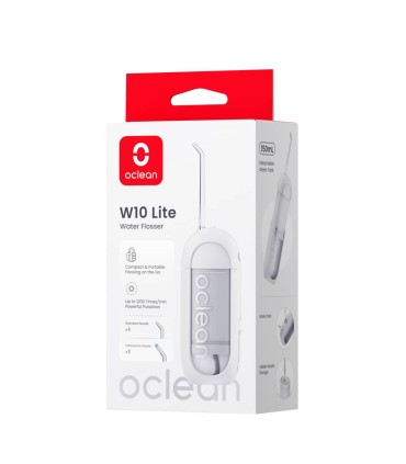 Oclean W10 Lite väga kompaktne hambavahede puhastaja, valge