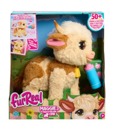 FurReal interaktiivne mänguasi Maggie the Feed & Follow Cow